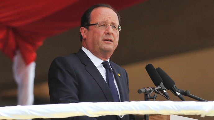 French President Francois Hollande (AFP Photo/Issouf Sanogo)