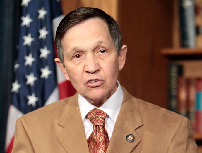 U.S. Rep. Dennis Kucinich (D-OH) (Alex Wong/Getty Images/AFP)