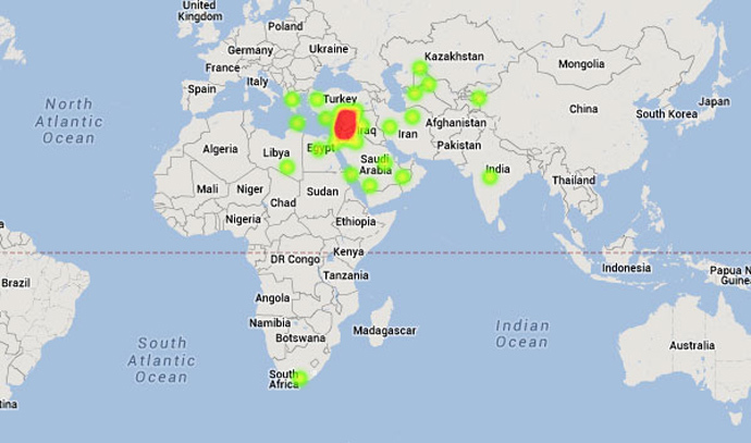 damascus world map