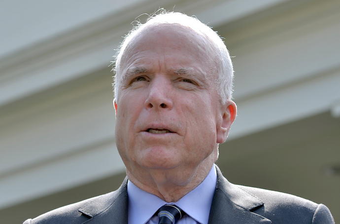 US Senator John McCain (AFP Photo / Jewel Samad) 