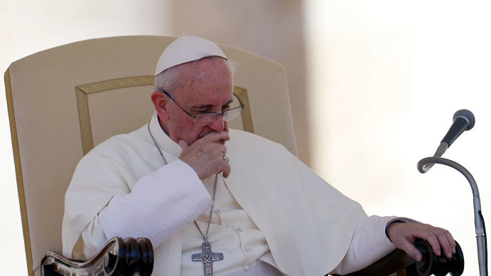 Pope calls on world leaders to abandon military options in Syria