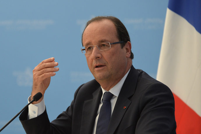Franceâs President Francois Hollande (AFP Photo / Eric Feferberg)