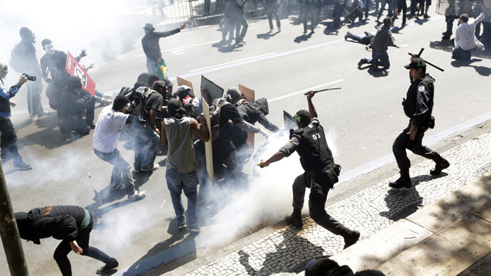 ‘Sept 7 Op’: Brazil protests turn violent as police fire tear gas, rubber bullets