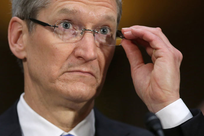 Apple CEO Timothy Cook.(AFP Photo / Chip Somodevilla)