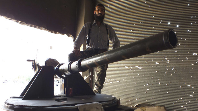 CIA starts arming Syrian rebels overtly