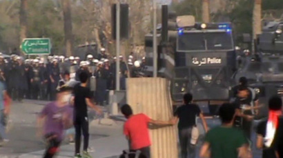 Thousands protest in Bahrain over opposition leader arrest