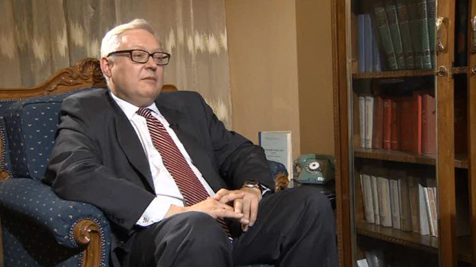 Russian Deputy Foreign Minister Sergey Ryabkov