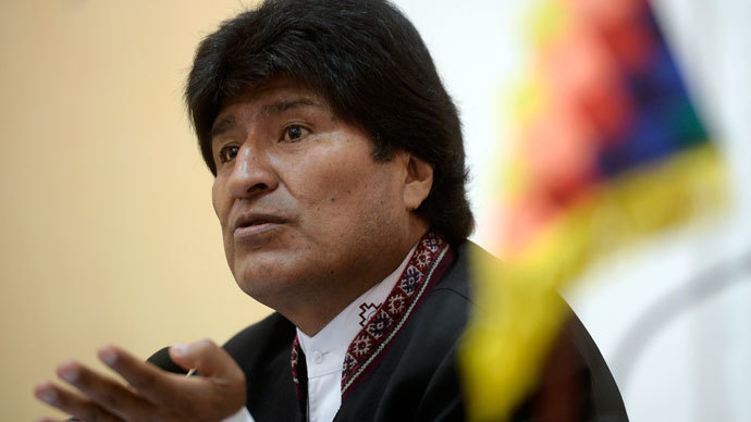 Bolivian president to sue US govt for crimes against humanity