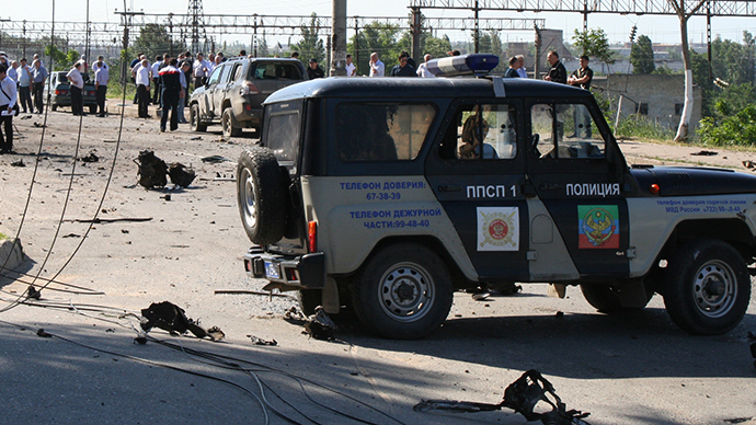 3 dead, 16 injured incl civilians in car bomb attack on police station in Russia