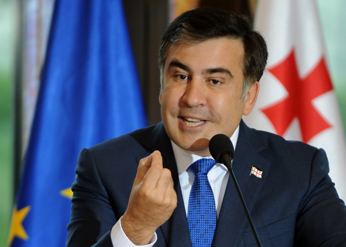 Mikhail Saakashvili, President of Georgia (AFP Photo / Vano Shlamov)
