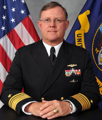 Vice Admiral Timothy M. "Tim" Giardina.(Photo from stratcom.mil) 