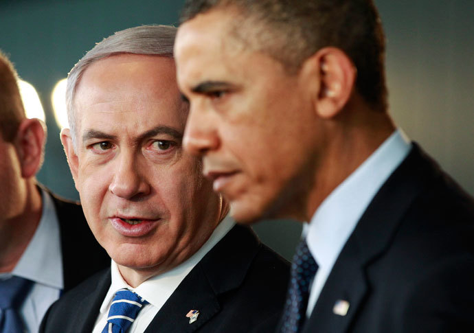 U.S. President Barack Obama (R), Israeli Prime Minister Benjamin Netanyahu.(Reuters / Jason Reed )