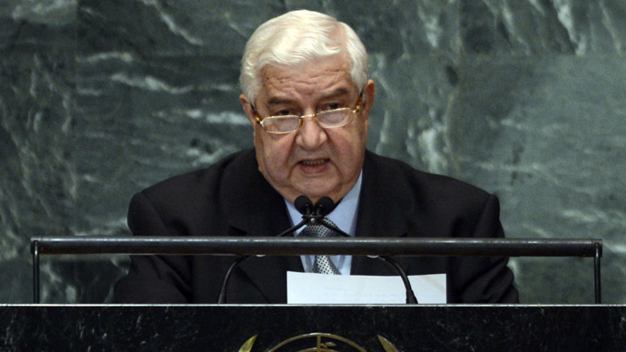 Syrian FM to UN: 'Terrorists from 83 countries fighting in Syria'