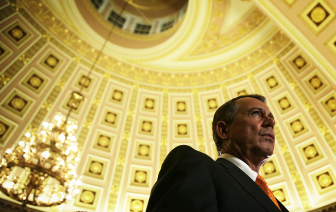 U.S. Speaker of the House Rep. John Boehner (Alex Wong / Getty Images / AFP) 