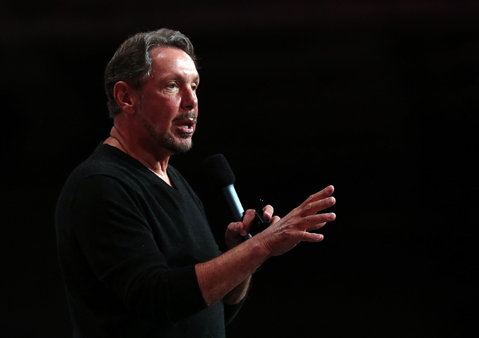 Larry Ellison (Justin Sullivan / Getty Images / AFP) 