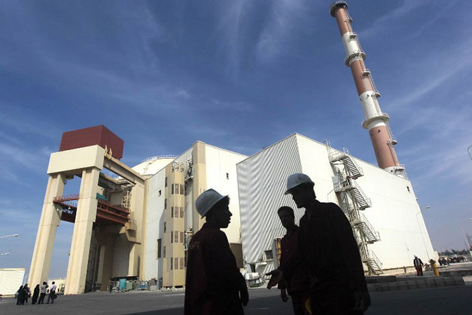 The reactor building at the Russian-built Bushehr nuclear power plant in southern Iran (AFP Photo / Majid Asgaripour)