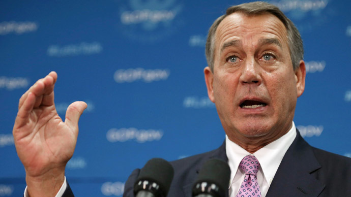 Boehner prepares to let the US default