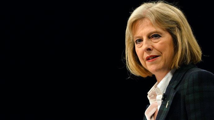 British Home Secretary Theresa May.(AFP Photo / Paul Ellis)