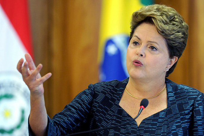 Brazilian President Dilma Rousseff (AFP Photo / Evaristo Sa)