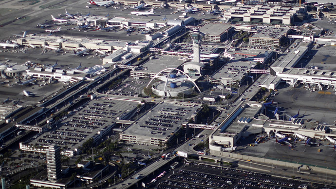 Dry ice bombs explode in LA airport two days in a row
