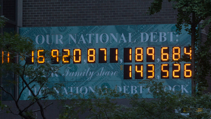US debt surges $328 billion in single day, surpassing $17 trillion for first time
