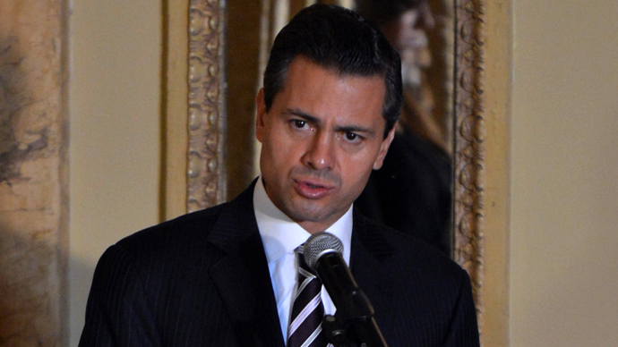 Mexican President PeÃ±a Nieto (AFP Photo / Rodrigo Arangua)