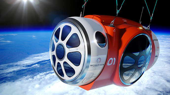 Space ballooning: 20-mile-high flights offered for $75K