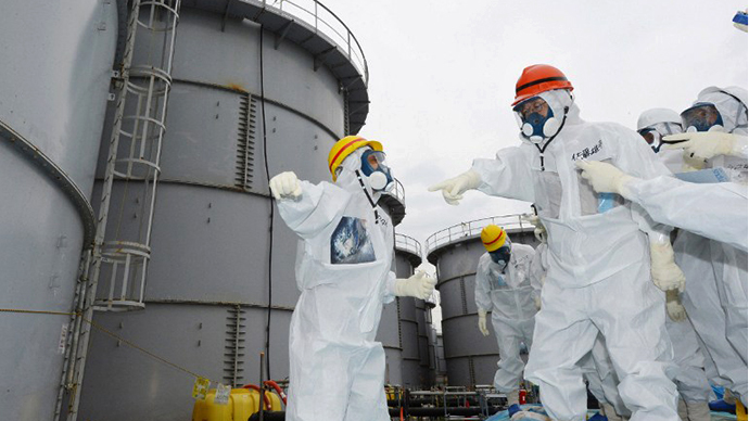 Fukushima moves radioactive water as it braces for Typhoon Francisco