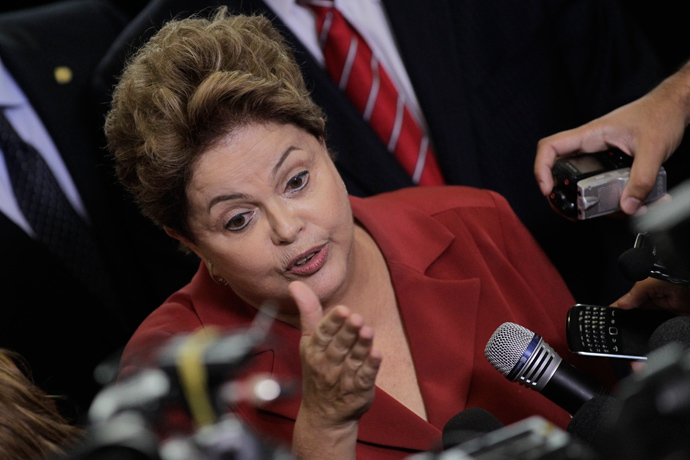 Brazil's President Dilma Rousseff (Reuters / Ueslei Marcelino)