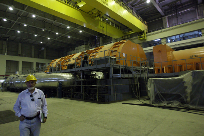 Bushehr nuclear power plant in southern Iran (AFP Photo)