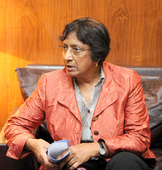 Navanethem Pillay - United Nations High Commissioner for Human Rights.