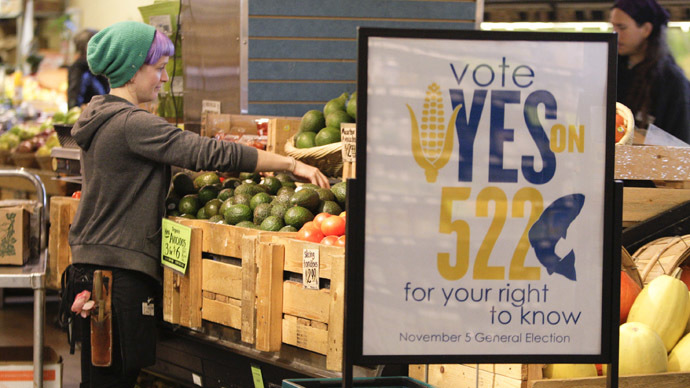 Washington votes against GMO labeling – preliminary results