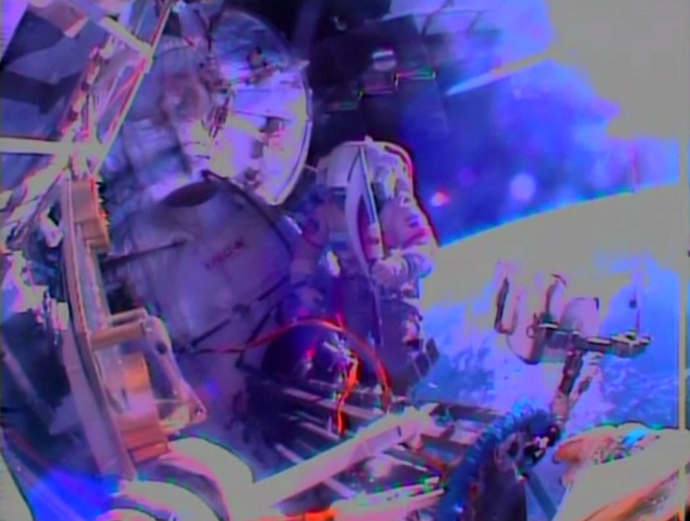 Screenshot from live video (courtesy: Roscosmos)