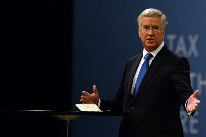 Michael Fallon, Minister of State for Business and Enterprise (AFP Photo / Paul Ellis)