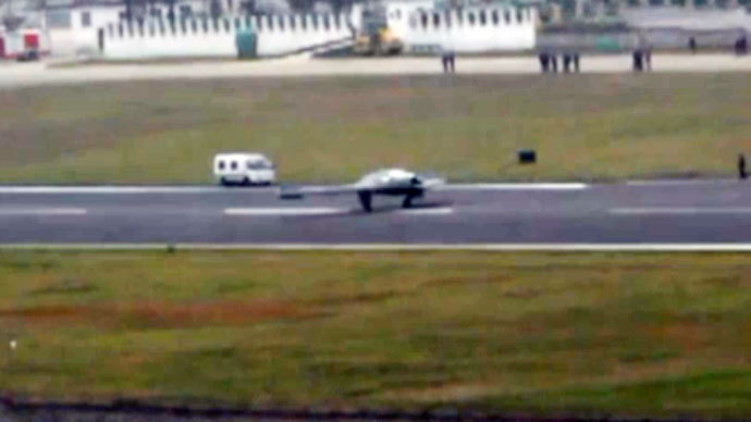 China’s first stealth combat drone takes maiden flight - reports