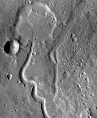 Nanedi Valles.(Photo from nasa.gov)