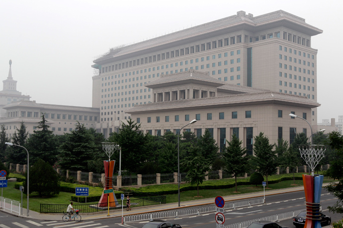 Chinese Defense Ministry's Bayi Building in Beijing (Reuters / Jason Lee)