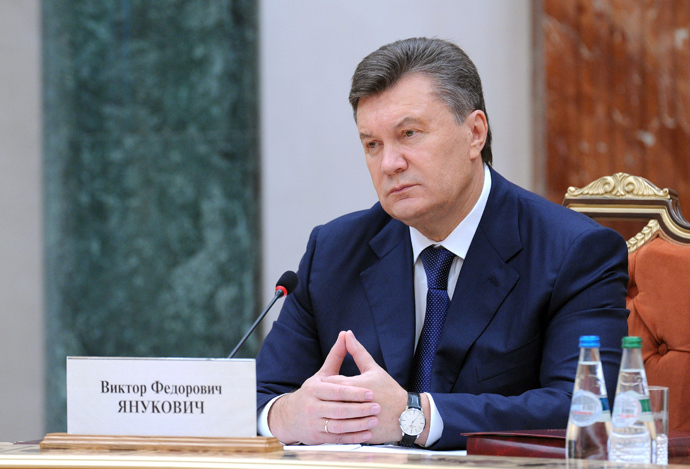 Ukrainian President Viktor Yanukovych (RIA Novosti / Michael Klimentyev)