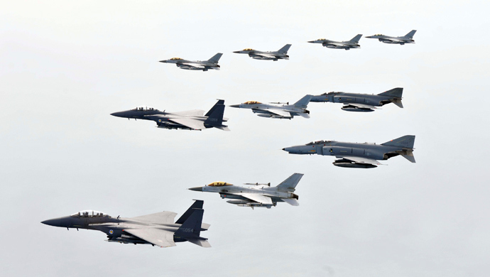 South Korean air Force fighter planes (Reuters / South Korean air force / Handout)