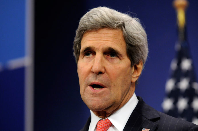 US Secretary of State John Kerry.(AFP Photo / Thierry Charlier)