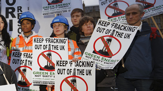 Resident fury as UK firm begins shale gas test drilling in Greater Manchester