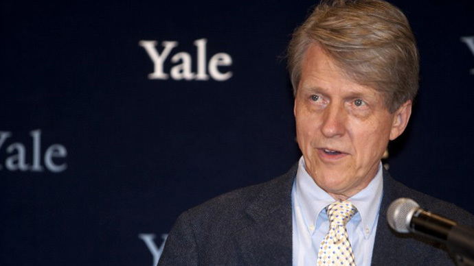 Robert Shiller, winner of the Nobel Prize in Economics (AFP Photo / Wendy Carlson)