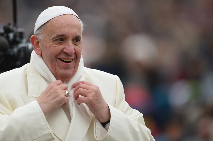 Pope Francis (AFP Photo)