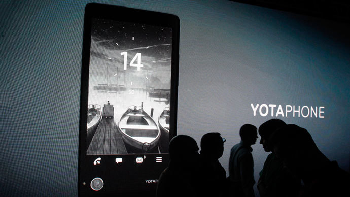 Russia unveils 'unique' dual-screen YotaPhone
