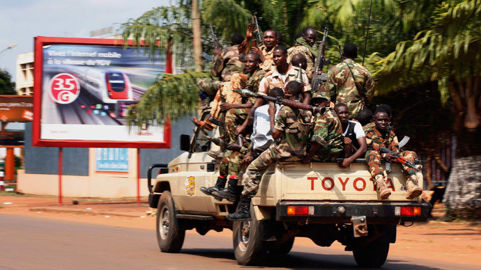 UN sanctions 'immediate' military intervention in Central African Republic