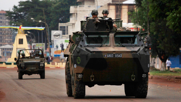 French reinforcements land in Central African Republic