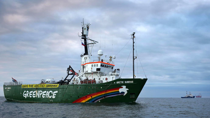Arctic Sunrise Greenpeace's Arctic protest ship (AFP Photo / Denis Sinyakov)