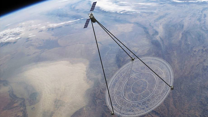 DARPA designs giant foldable satellite capable of surveiling 40% of Earth (VIDEO)