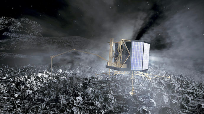 European space probe to attempt comet landing