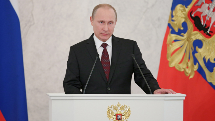 Putin addresses Federal Assembly LIVE UPDATES